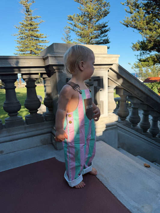 Cotton Candy Overalls