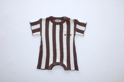 Chestnut Knit Romper