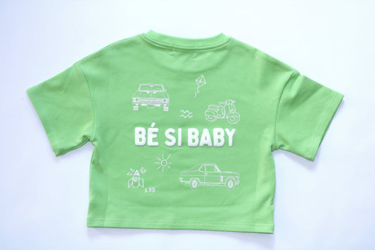 Field + Wheels Oversized Tee