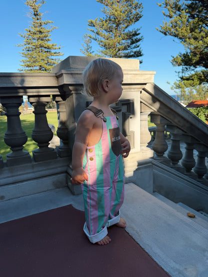 Cotton Candy Overalls